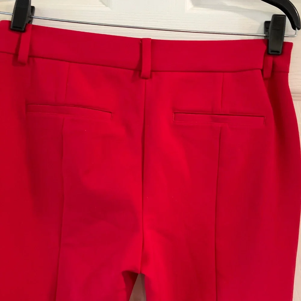 Express Bright Red Stretch Extreme Skinny Christmas Pants - Picture 3 of 11